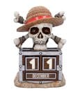 One Piece Ewiger Kalender Luffy Jolly Roger 16 cm