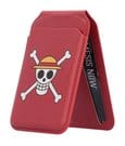 One Piece Kartenhalter Luffy Jolly Roger (Red) 10 cm