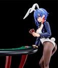 The Demon Sword Master of Excalibur Academy Statue 1/6 Sakuya Sieglinde wearing lapis lazuli blue bunny costume with Nip Slip Gimmick System 25 cm