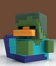 Minecraft Tubbz PVC Figur Zombie 1st Edition 10 cm