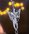 Herr der Ringe Anhaenger Arwens Abendstern (Sterling Silber)