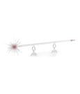 Wicked: For Good Requisiten-Replik Glinda's Bubble Wand 122 cm