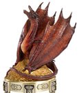 Der Hobbit Smaugs Einöde Statue mit Räuchereinsatz Smaug 25 cm
