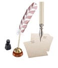 Harry Potter Replik Hogwarts-Schreibfeder mit Hogwarts-Papier 31 cm