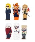 My Hero Academia JIRORI Minifiguren 9 cm Vol. 2 Blind Box Display (6)