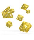 Oakie Doakie Dice Würfel RPG-Set Marble - Gelb (7)