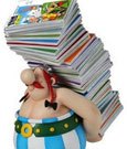 Asterix Collectoys Statue Obelix trägt Bücherstapel 21 cm