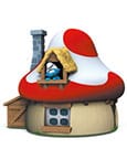 Die Schlümpfe Spardose Mushroom House