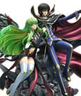 Code Geass: Lelouch of the Rebellion Concept Masterline Series Statue 1/6 Lelouch Lamperouge & C.C. 44 cm