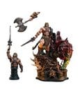 Masters of the Universe Real Elite Masterline Series Statue 1/4 He-Man & Battle Cat Ultimate Bonus Version 86 cm