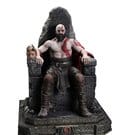 Throne Legacy God of War Series Statue 1/3 Ragnarok Master Thyself Kratos 67 cm