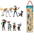 Lucky Luke Minifiguren 7er-Set Characters 4 - 10 cm