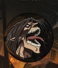 Attack on Titan Emaille Anstecker S3 (Eren Titan Rage)