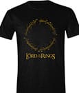 Herr der Ringe T-Shirt Logo Inscription Größe XL