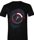 Captain America Brave New World T-Shirt Captain America Shield with Red  Größe XL
