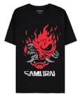 Cyberpunk 2077 T-Shirt Samurai Bandmerch