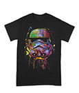 Star Wars T-Shirt Paint Splats Helmet