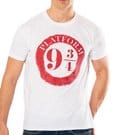 Harry Potter T-Shirt Platform 9 3/4 Raised Print