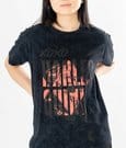 DC Comics T-Shirt Harley Quinn Acid Wash Xoxo