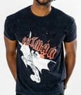 Batman T-Shirt Rock Acid Wash