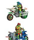 Teenage Mutant Ninja Turtles: Mutant Mayhem Fahrzeuge mit Figuren 30 cm Sortiment (4)
