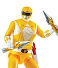 Power Rangers Actionfigur Auto-Morphin Yellow Ranger 12 cm