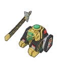 Power Rangers Thunderzord Actionfigur Lion