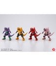 Godzilla x Evangelion Hyper Modeling Series PVC Statuen 4er-Pack Mechagodzilla Kiryu Eva colour Ver. 9 cm
