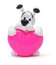 Asterix PVC Figur Idefix Pink Heart 4,5 cm