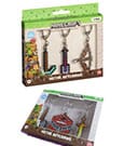 Minecraft 3-Pack Schlüsselanhänger Sortiment (12)