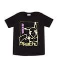 Pokémon T-Shirt Pikachu Neon Black