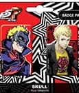 Persona 5 Royal Ansteck-Buttons Doppelpack Skull / Ryui Sakamoto