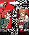 Persona 5 Royal Ansteck-Buttons Doppelpack Oracle / Futaba Sakura