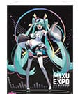 Hatsune Miku Wandrolle Miku Expo 10th Anniversary Limited Edition 50 x 70 cm