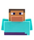 Minecraft Badeente Steve 6 cm