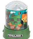 Minecraft Party Projektionsleuchte 13 cm