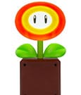 Super Mario Leuchte Fire Flower