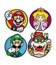 Super Mario Untersetzer 4er-Pack