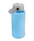 Minecraft Glas Trinkflasche mit Hülle