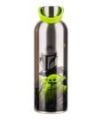 The Mandalorian Metall Trinkflasche Mandalorian & Grogu