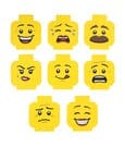 Lego Untersetzer 8er-Pack Karten