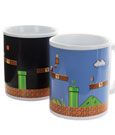 Super Mario Bros. Tasse mit Thermoeffekt Level