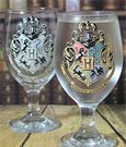 Harry Potter Glas mit Farbwechseleffekt Hogwarts