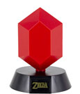 The Legend of Zelda 3D Icon Lampe Red Rupee 10 cm