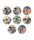 Katsushika Hokusai x Hatsune Miku Ansteck-Buttons 6 cm Blind Box Sortiment (8)