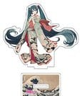 Hatsune Miku x Katsushika Hokusai iXima Die-Cut Acrylaufsteller The Great Wave off Kanagawa (Kimono) 10 cm (5)