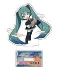 Hatsune Miku x Katsushika Hokusai iXima Die-Cut Acrylaufsteller Fine Wind, Clear Morning (Chibi) 10 cm (5)