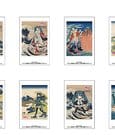 Hatsune Miku×Katsushika Hokusai iXima Instant Photo Card Blind Box Assortment (8)