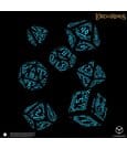 Der Herr der Ringe 7er-Würfelset Moria (Glow in the Dark)