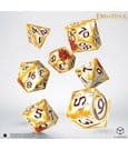 Der Herr der Ringe Full Art 7er-Würfelset Ringträger (Whitefire Radiance)